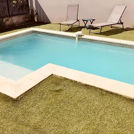 Pleasant Modern House T4 Airco Pool Parking Holiday home *