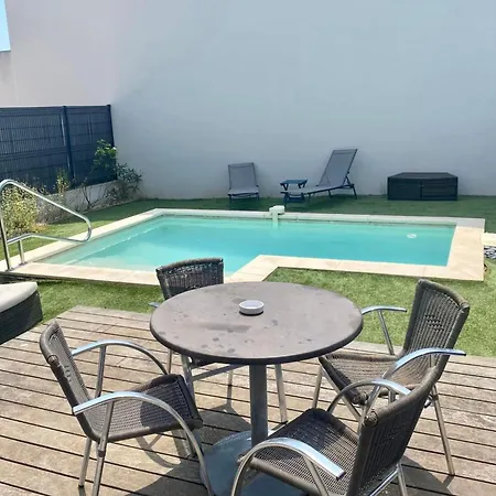 Сasa de vacaciones Et Lumineuse Maison T4 Air Conditionné Piscine Jacuzzi Parking *