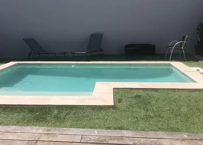 Сasa de vacaciones Et Lumineuse Maison T4 Air Conditionné Piscine Jacuzzi Parking *